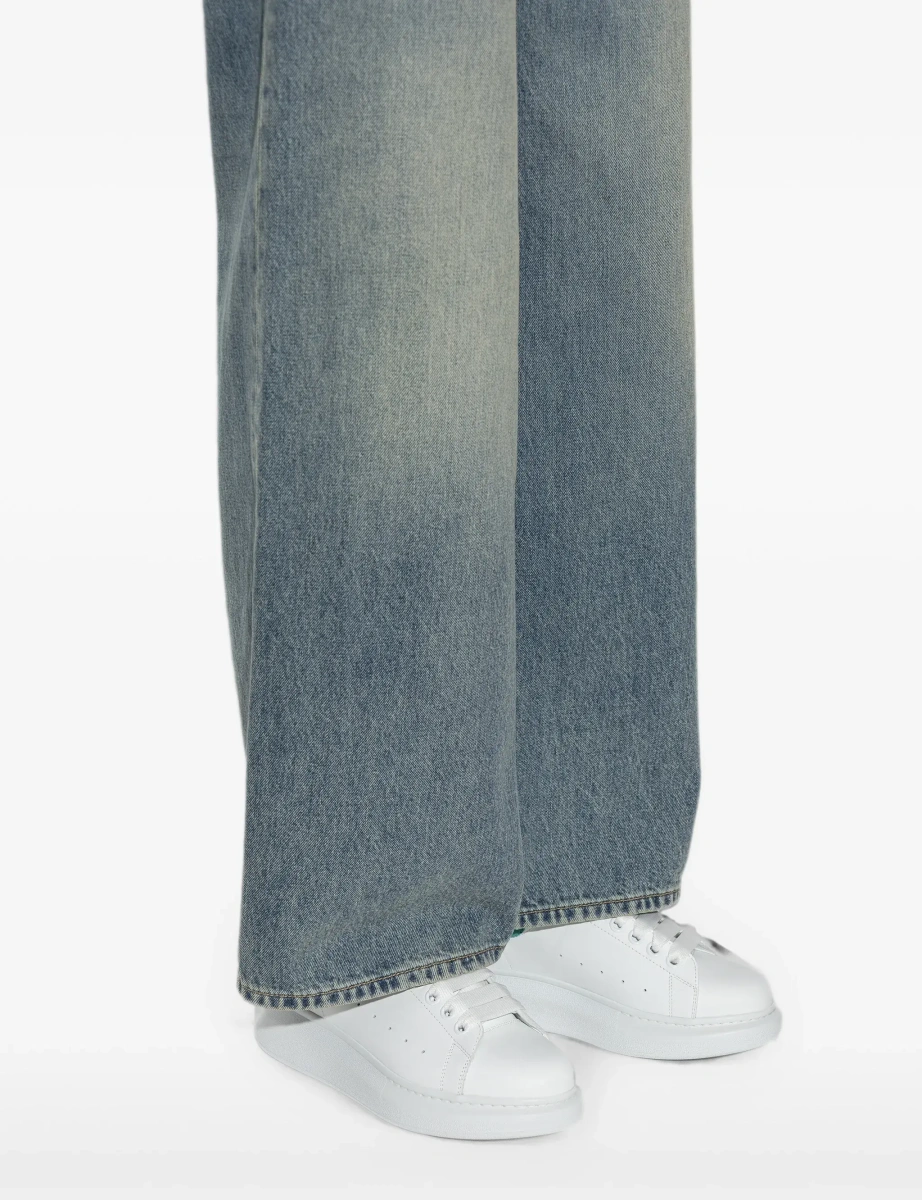 Sneakers Alexander McQueen 'Oversized' din piele - Img 8