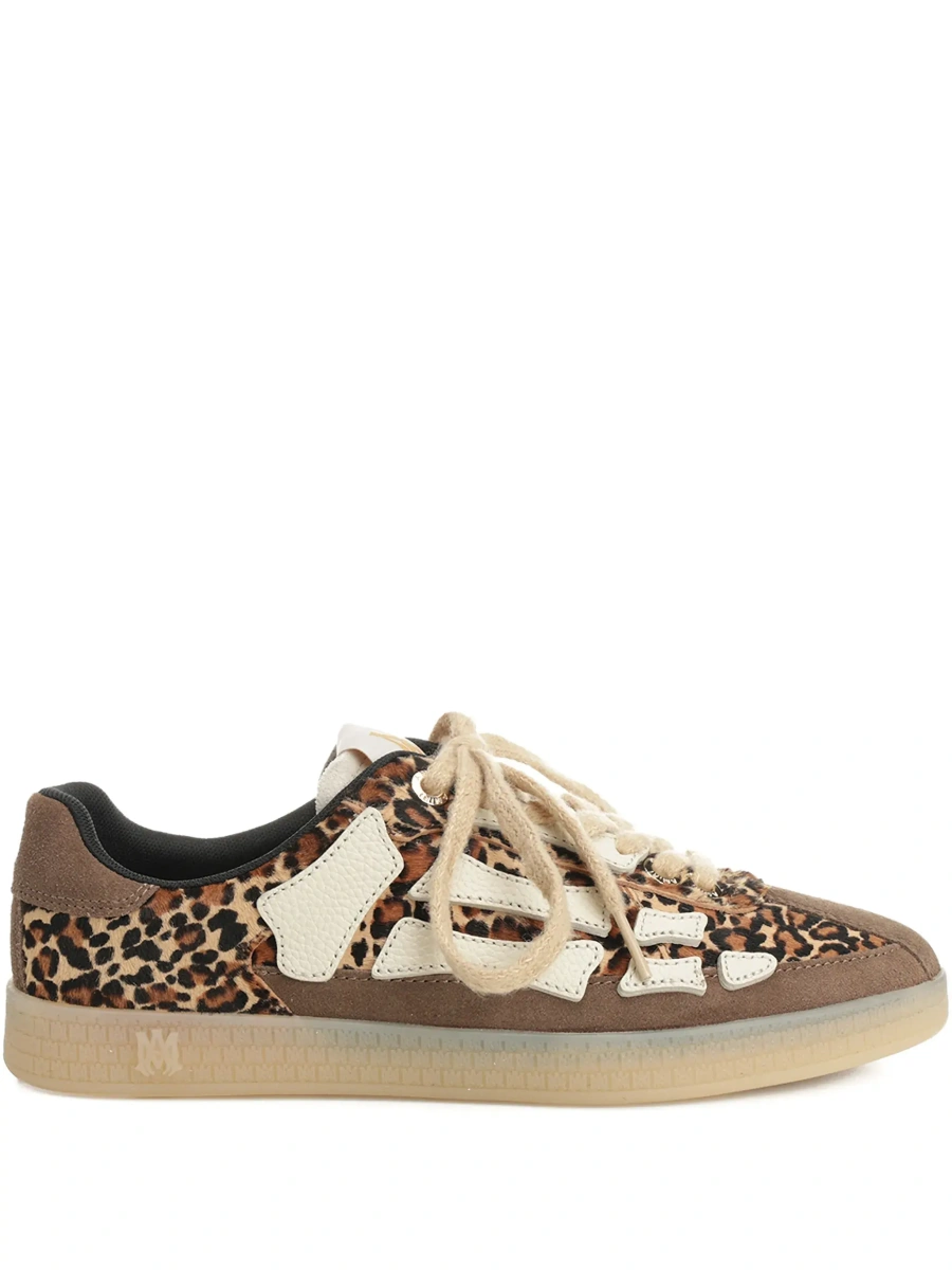 Sneakers AMIRI maro din piele intoarsa - Img 9
