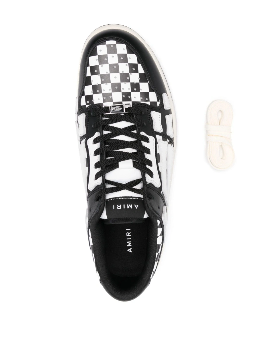 Sneakers AMIRI negri din piele - Img 4