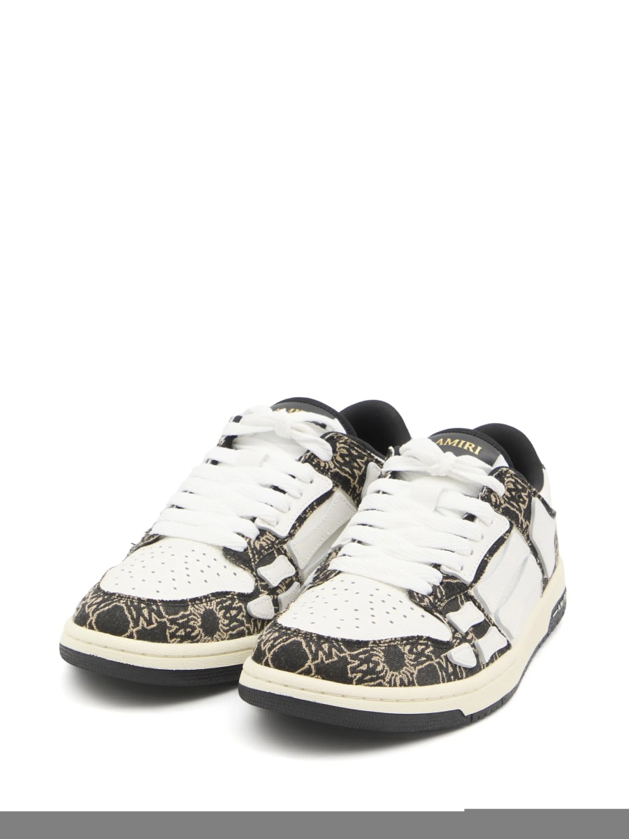 Sneakers AMIRI negri din piele - Img 2