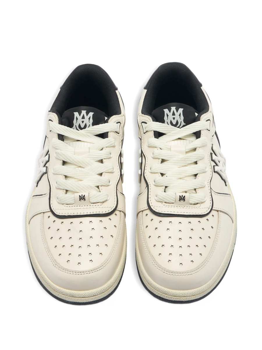 Sneakers AMIRI neutri din piele - Img 2