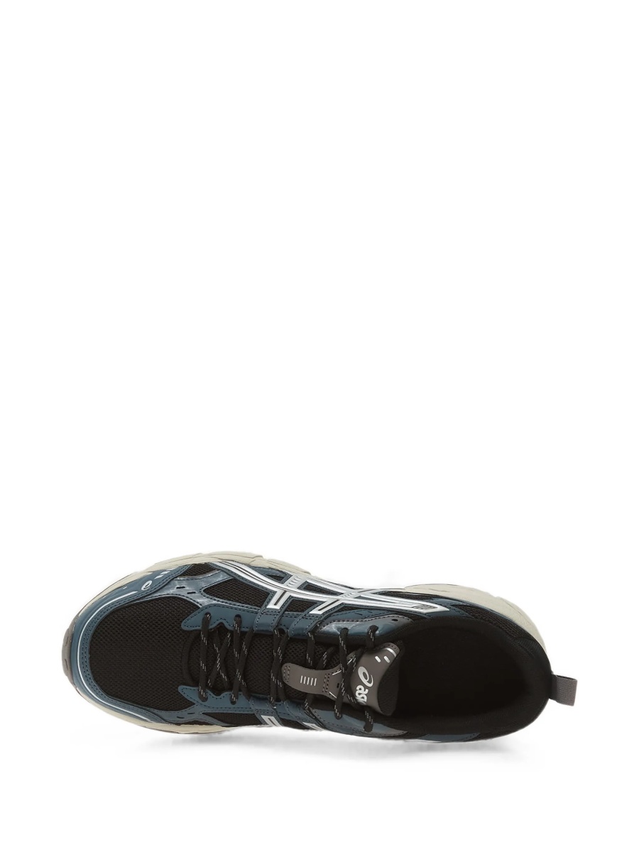 Sneakers ASICS albastri din piele eco si plasa - Img 4