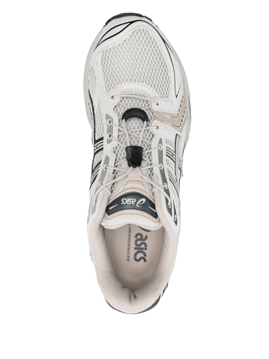 Sneakers ASICS gri din material textil si poliuretan - Img 4