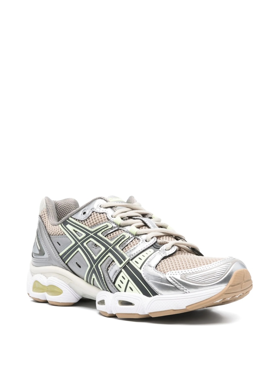 Sneakers ASICS gri din poliuretan si material textil - Img 2