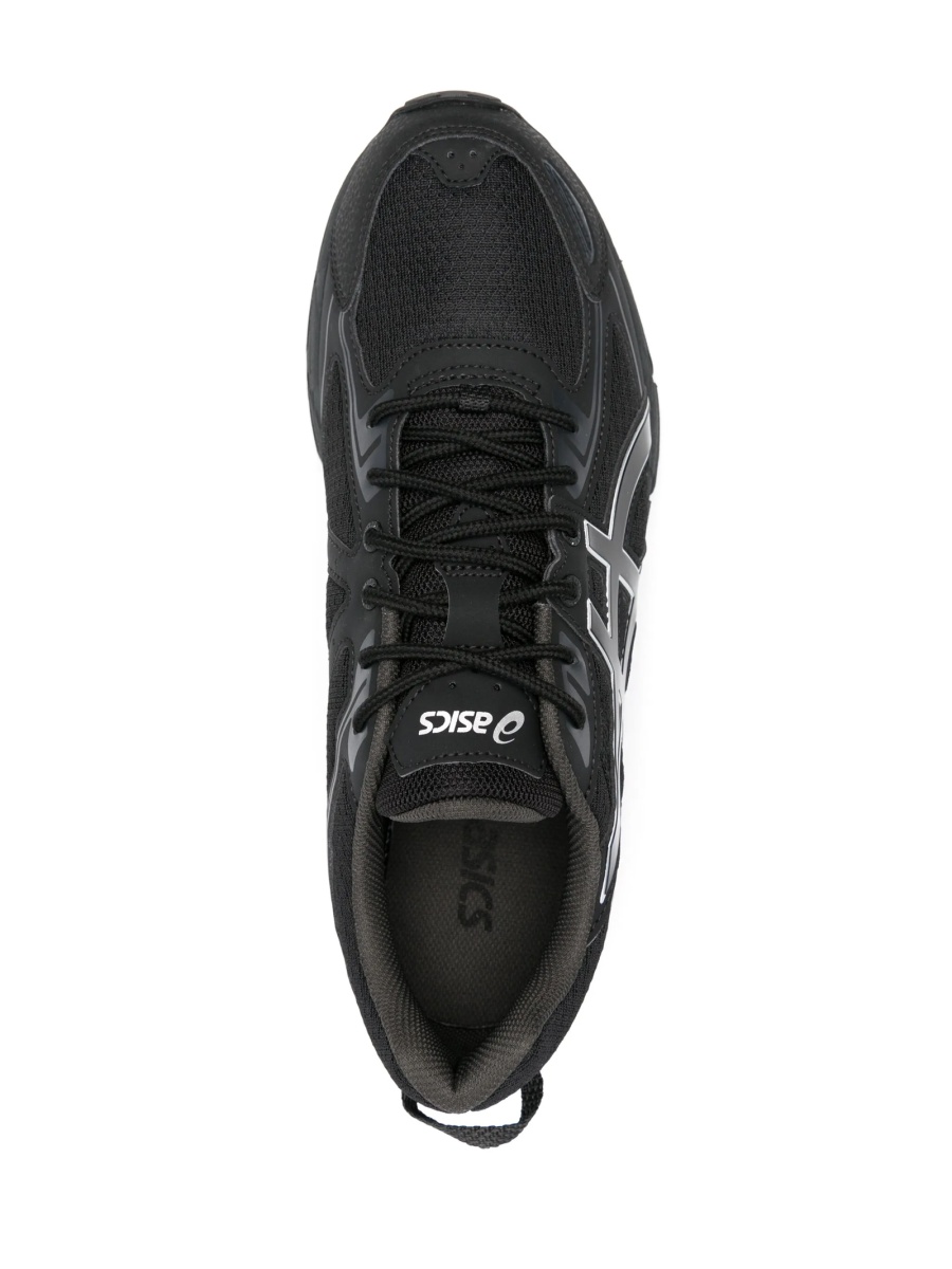 Sneakers ASICS negri din material textil si cauciuc - Img 4