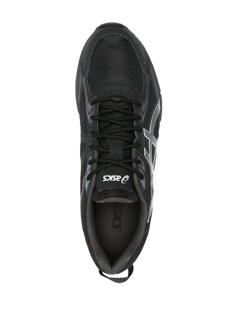 Sneakers ASICS negri din material textil si cauciuc - Img 4