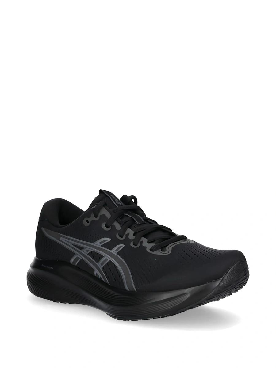 Sneakers ASICS negri din material textil - Img 2
