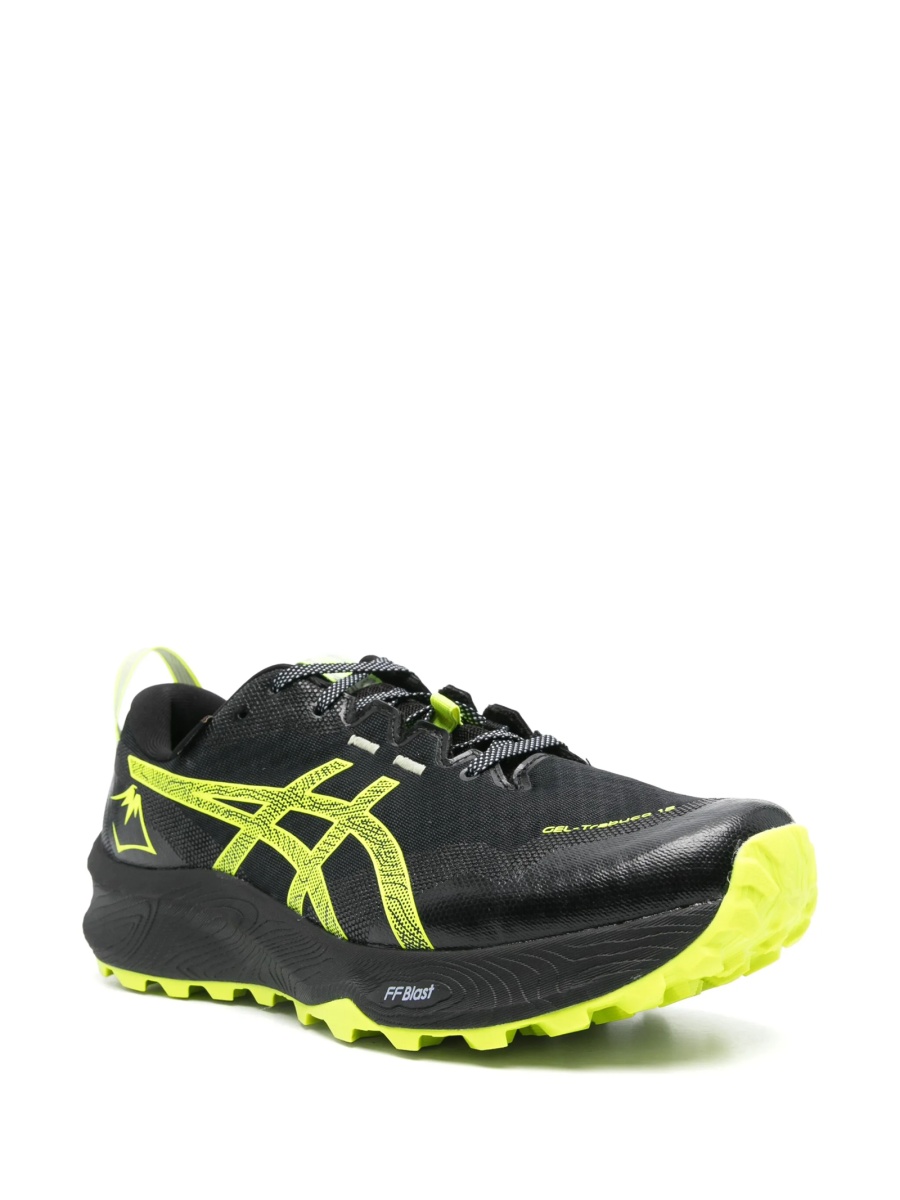 Sneakers ASICS negri din poliuretan si material textil - Img 2