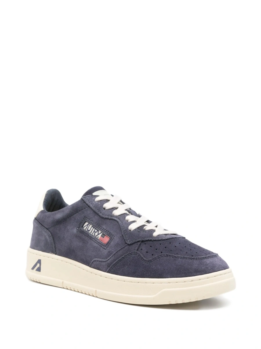 Sneakers AUTRY albastri din piele intoarsa - Img 2