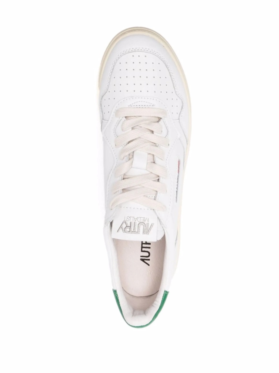 Sneakers AUTRY albi din piele - Img 4