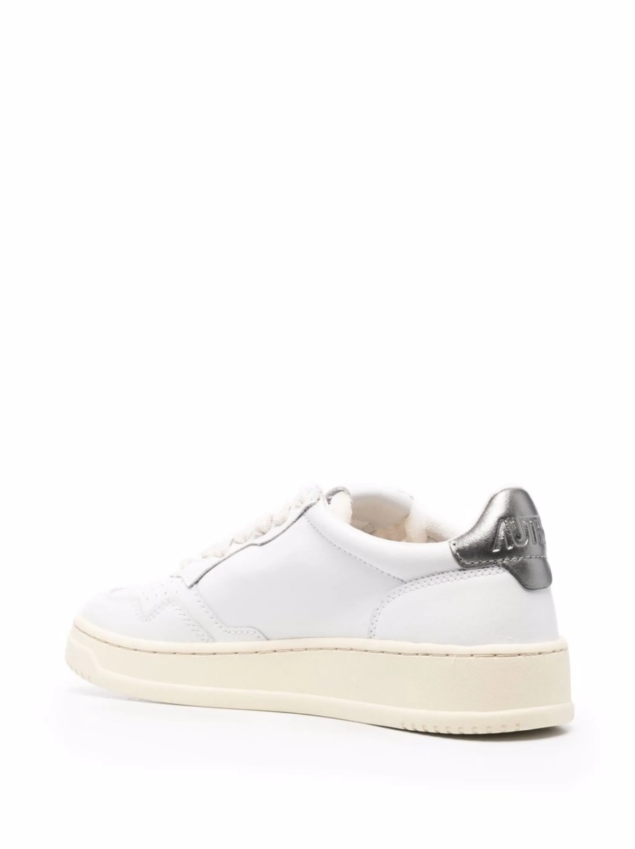 Sneakers AUTRY albi din piele - Img 3