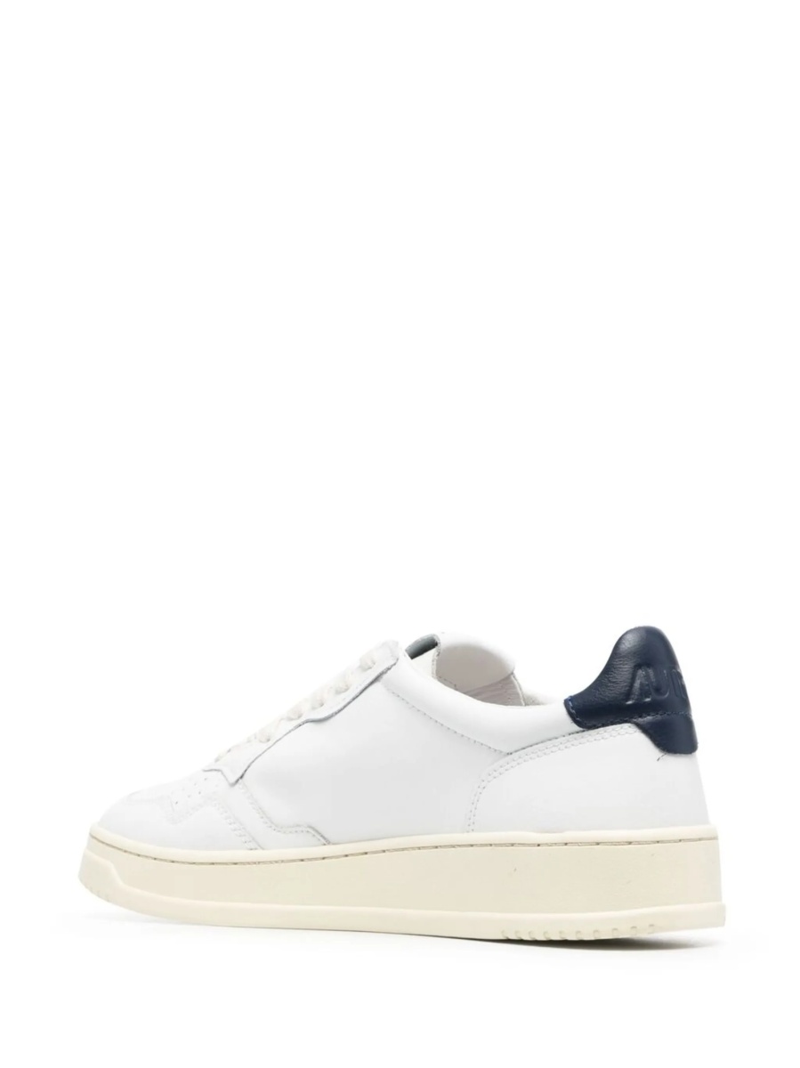 Sneakers AUTRY albi din piele - Img 3