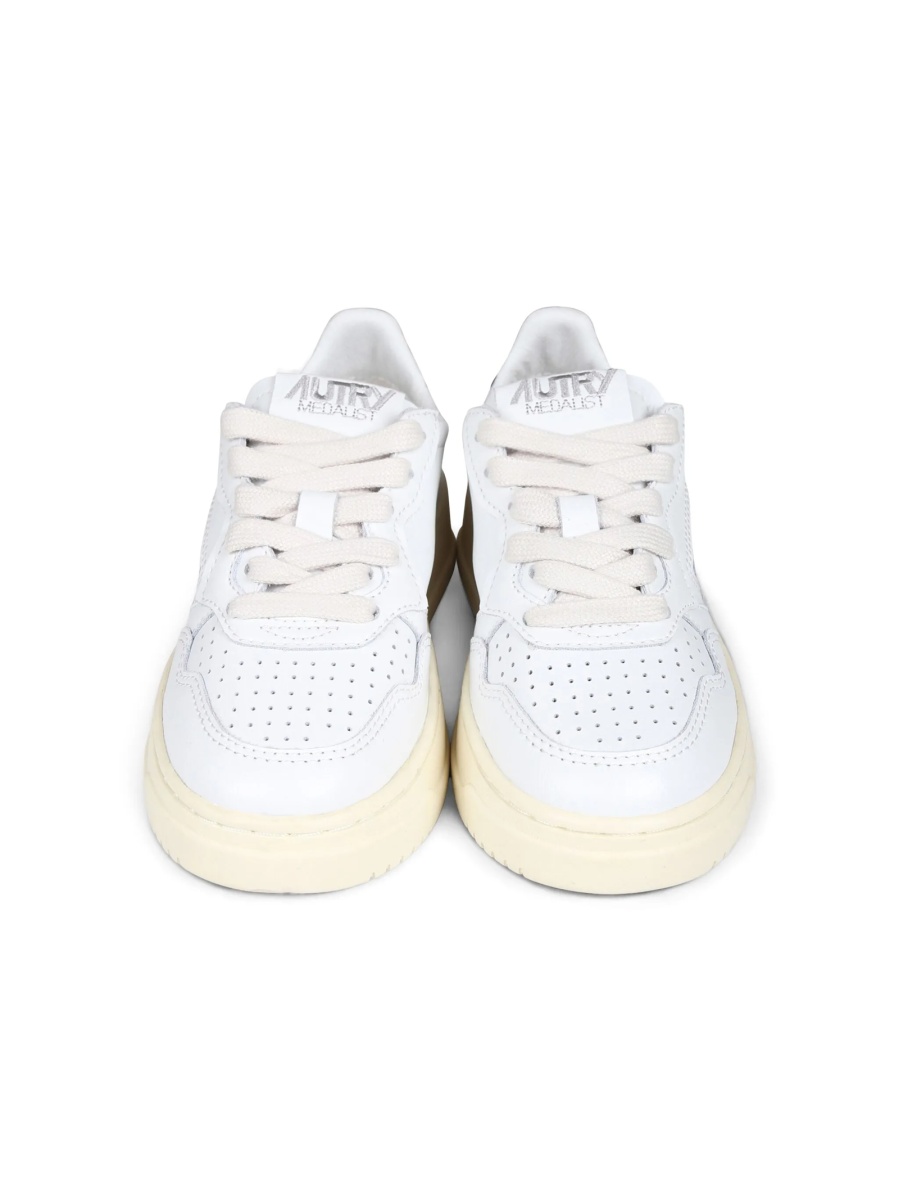 Sneakers AUTRY albi din piele - Img 4