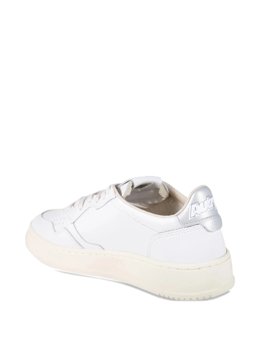 Sneakers AUTRY albi din piele - Img 4