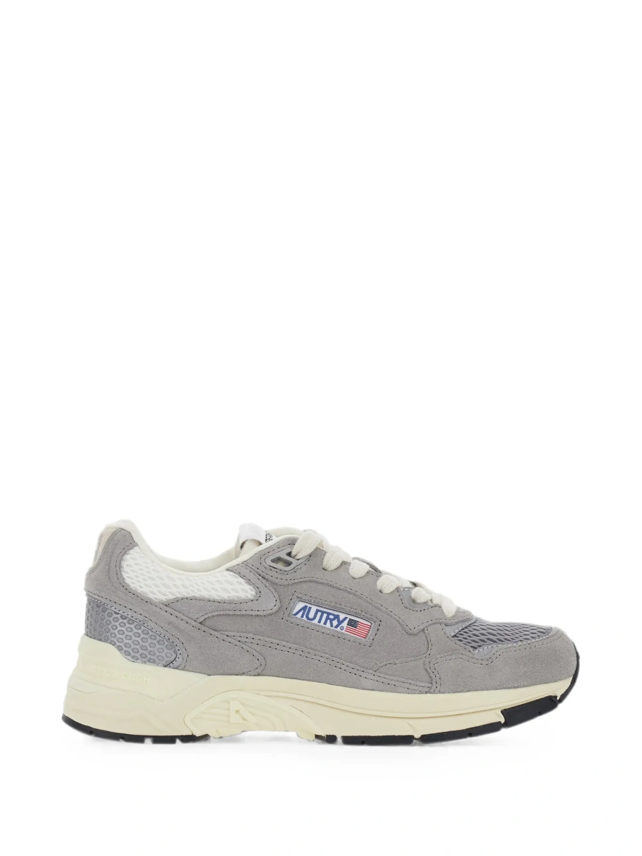 Sneakers AUTRY gri din piele intoarsa 'Hyperway' - Img 8