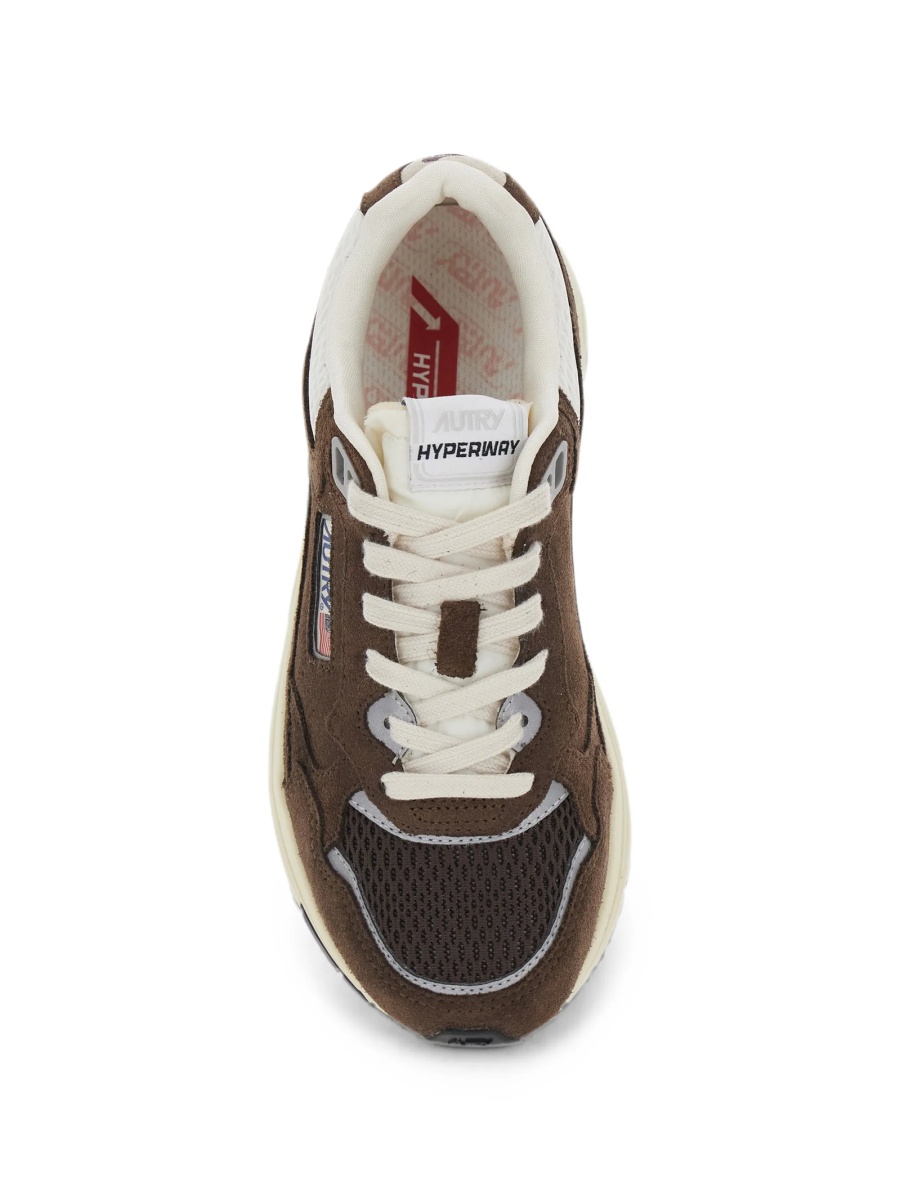 Sneakers AUTRY maro din polyester si poliuretan - Img 3