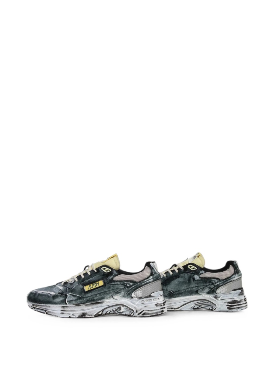 Sneakers AUTRY negri din piele - Img 5