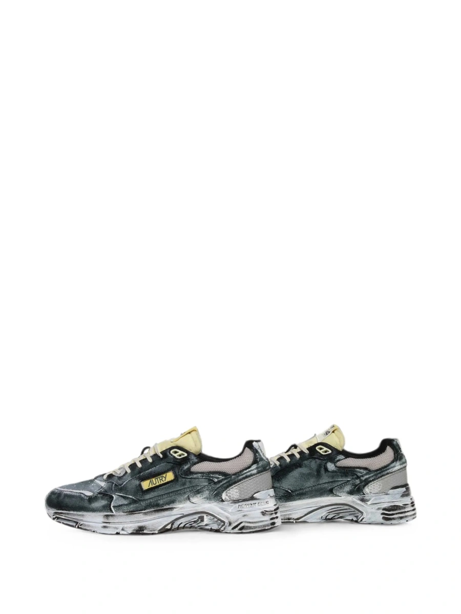 Sneakers AUTRY negri din piele - Img 5