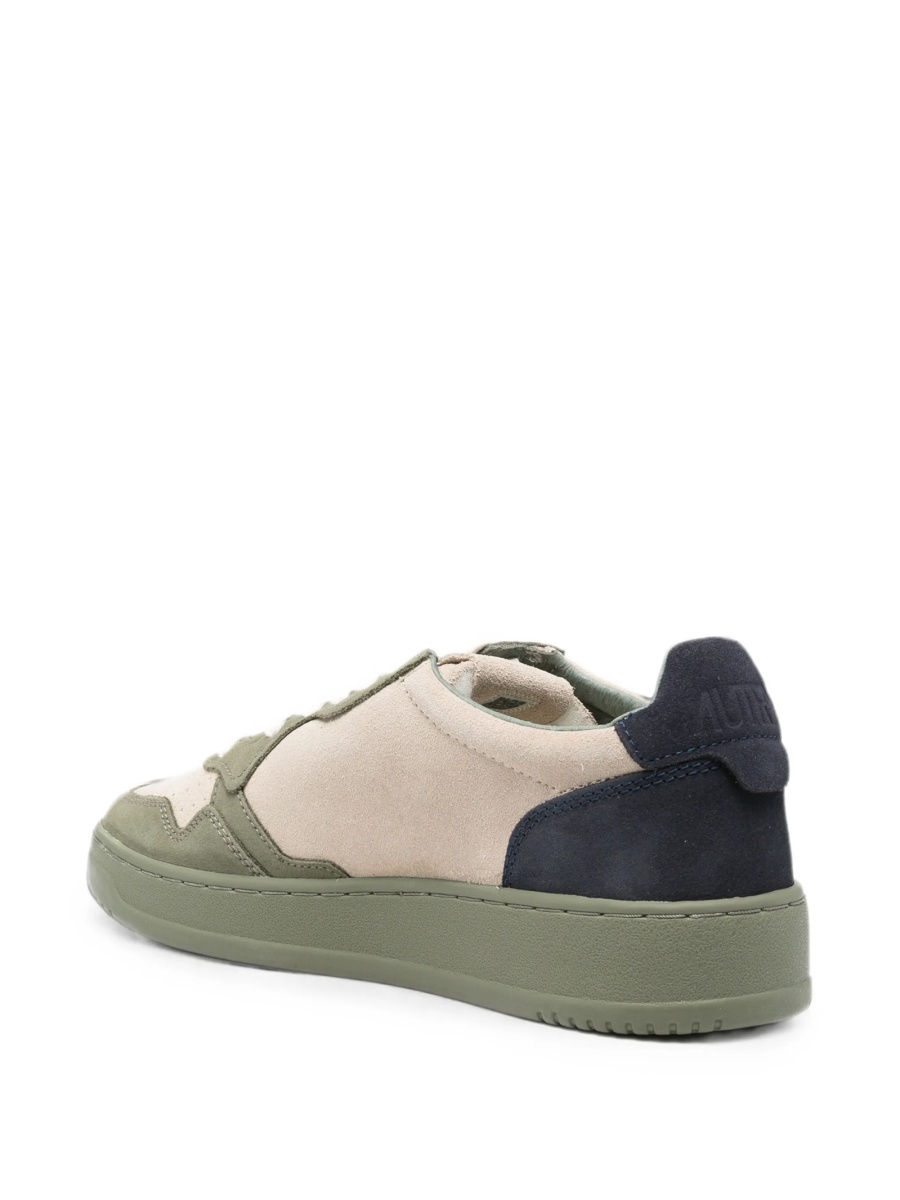 Sneakers AUTRY neutri din piele intoarsa - Img 3
