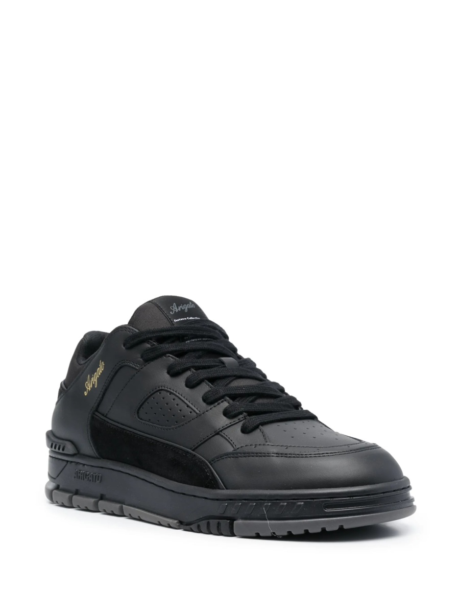 Sneakers AXEL ARIGATO negri din piele si piele intoarsa - Img 2