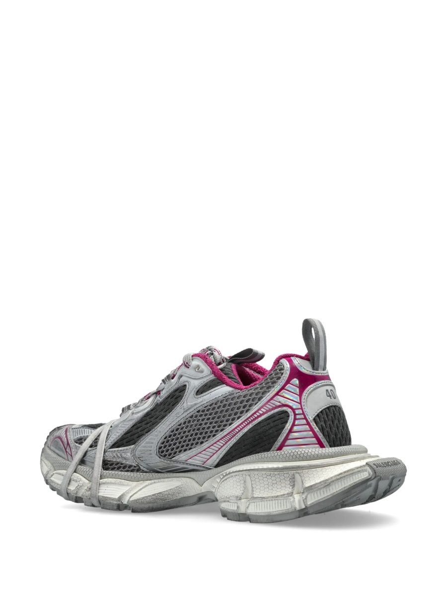 Sneakers Balenciaga 3XL gri din polyester si poliuretan - Img 3