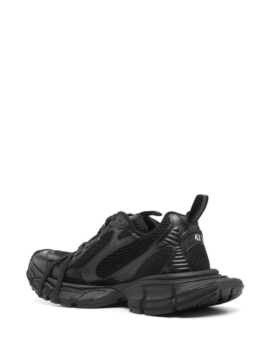 Sneakers Balenciaga 3XL negri din material textil - Img 3