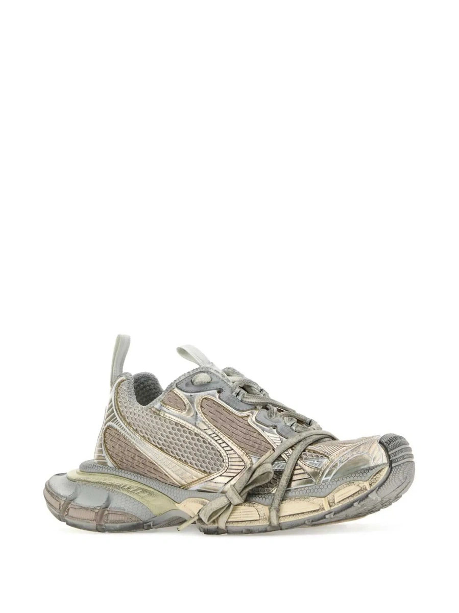 Sneakers Balenciaga gri din tesatura tehnica '3XL' - Img 5