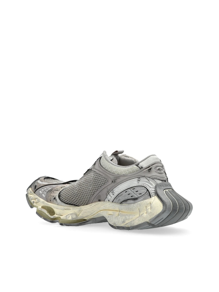 Sneakers Balenciaga neutri din poliuretan si polyester - Img 5