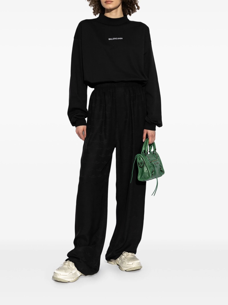 Sneakers Balenciaga Triple S neutri din cauciuc si polyester - Img 5