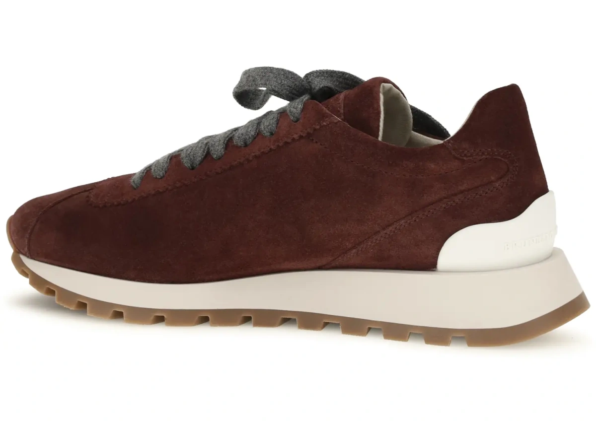 Sneakers Brunello Cucinelli rosii - Img 3