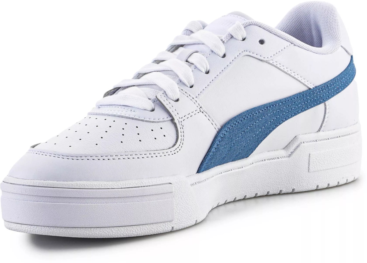 Sneakers Cali Pro Denim Casual Unisex White Blue - Img 3