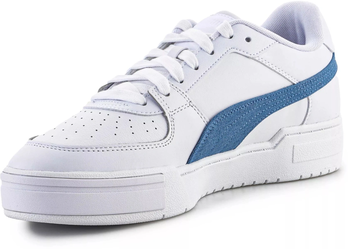 Sneakers Cali Pro Denim Casual Unisex White Blue - Img 3