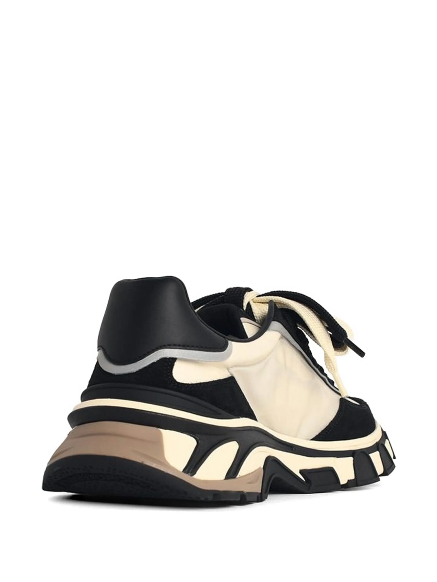 Sneakers Dolce &amp; Gabbana Airmaster negri din piele si nylon - Img 3