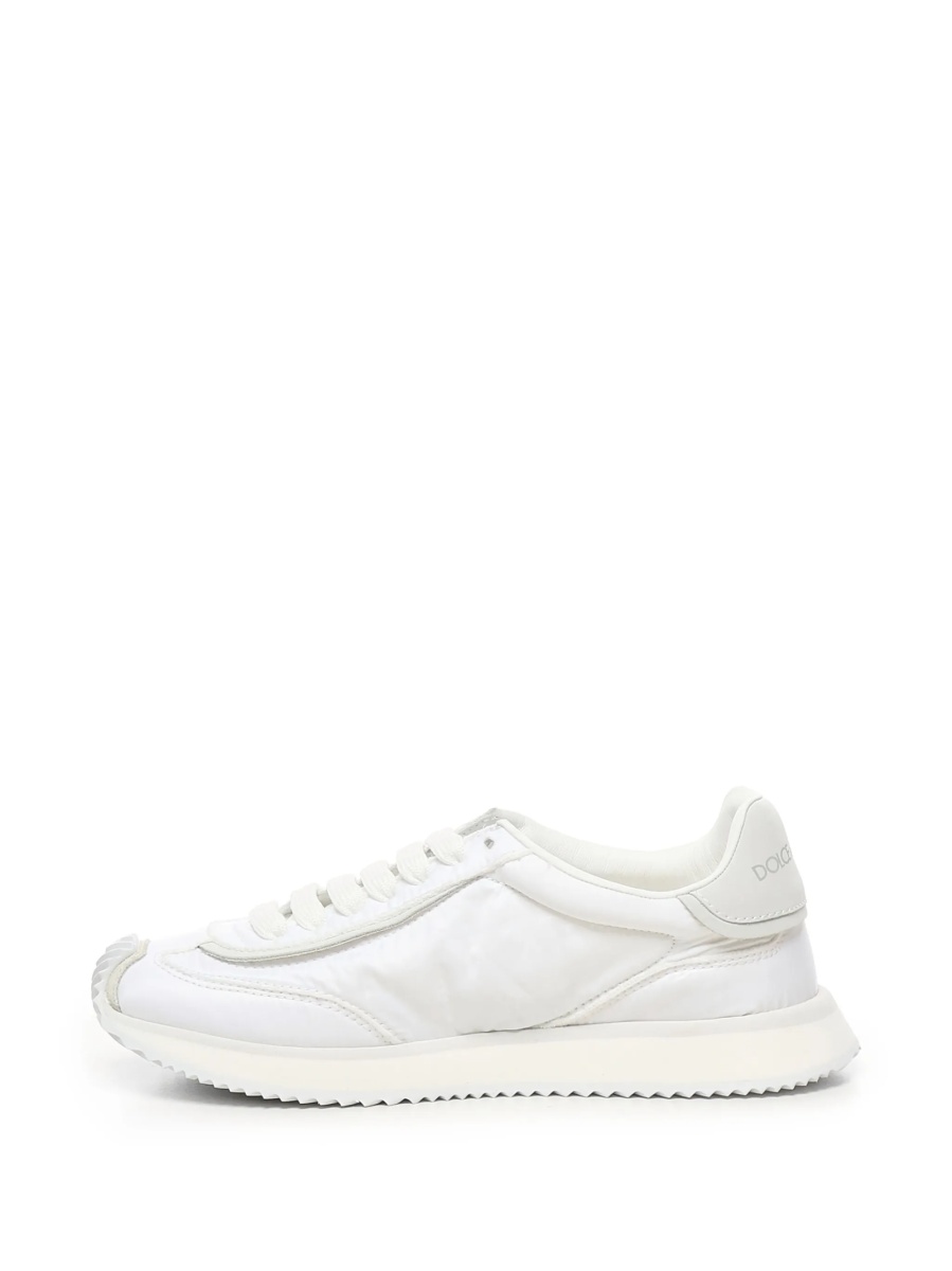 Sneakers Dolce &amp; Gabbana DG Logo neutri din polyester si poliuretan - Img 3