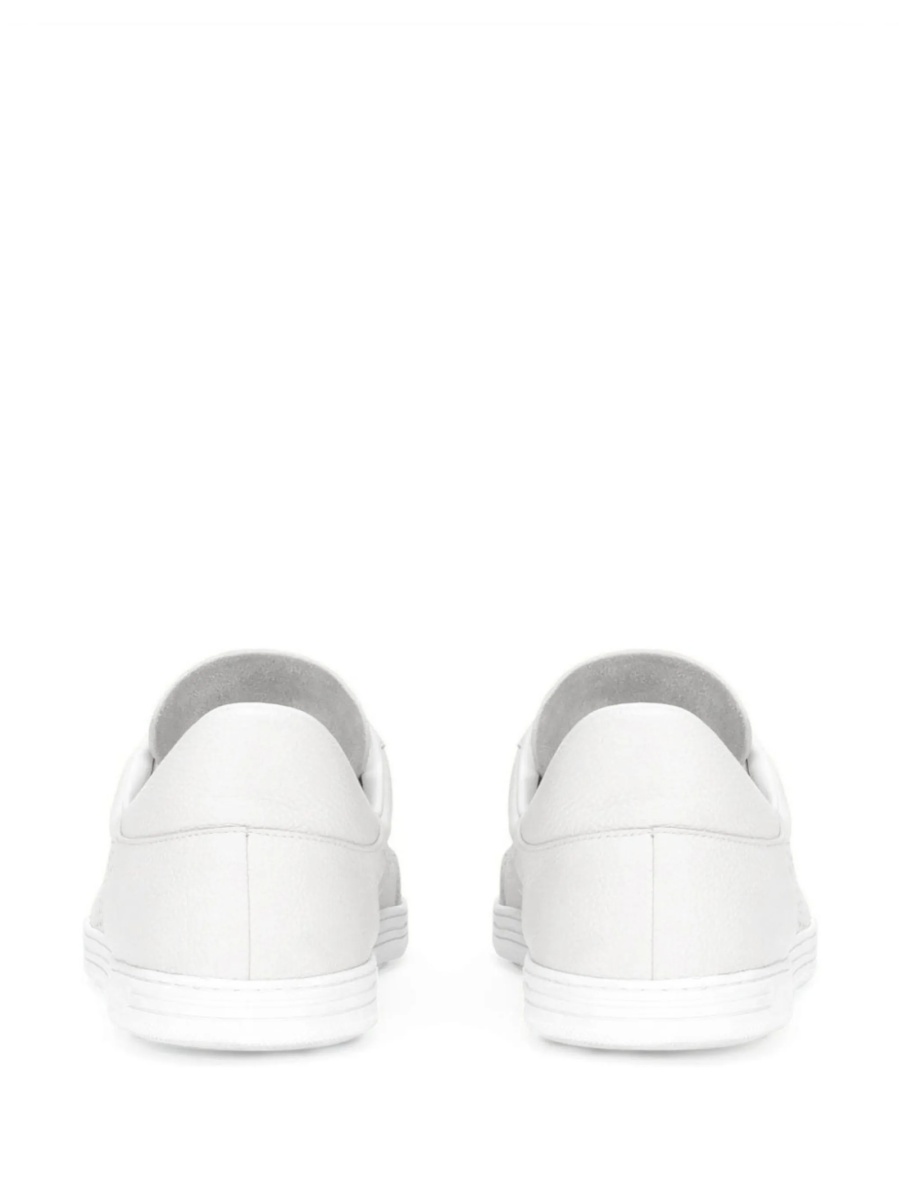 Sneakers Dolce &amp; Gabbana neutri din piele - Img 3
