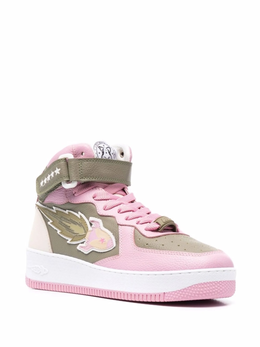 Sneakers ENTERPRISE JAPAN verzi din piele - Img 2
