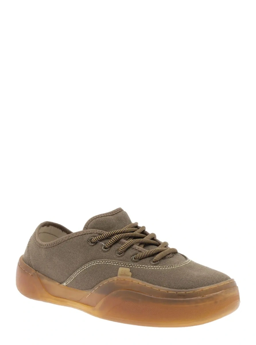 Sneakers ERL maro din bumbac - Img 2