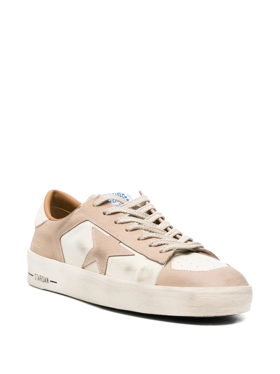 Sneakers Golden Goose stardan neutri din piele - Img 2