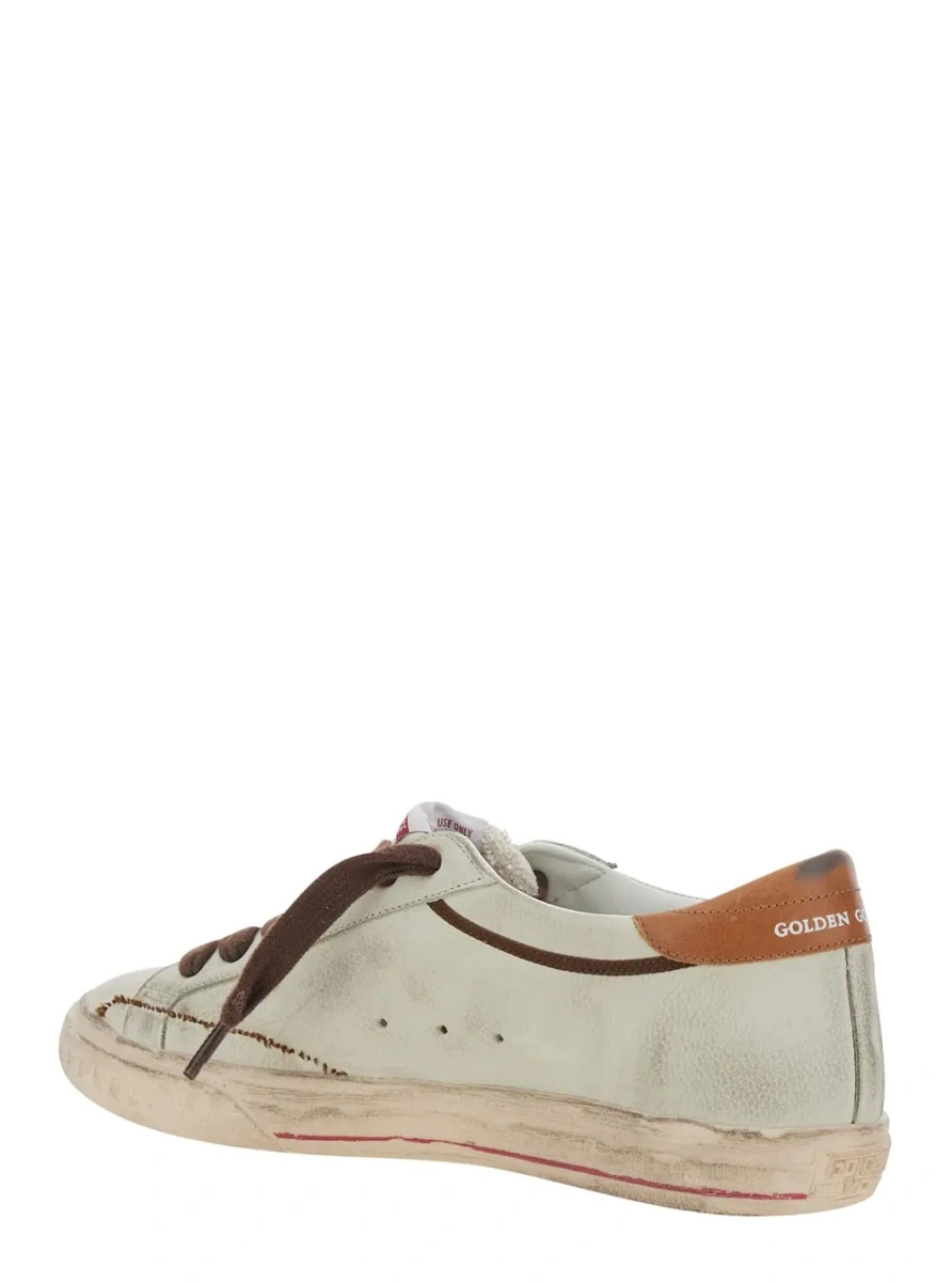 Sneakers Golden Goose 'Superstar' albi 'SUPER STAR NABUK' - Img 3
