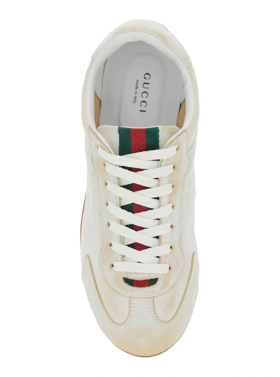 Sneakers Gucci albi - Img 4