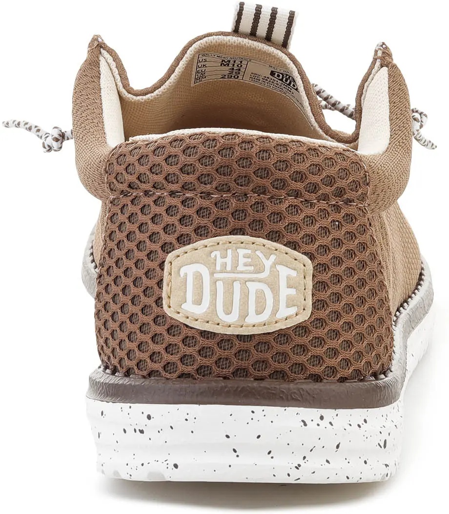 Sneakers HEYDUDE WALLY MESH NEUTRALS MALT BROWN/MULTI - Img 5