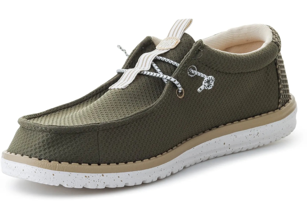 Sneakers HEYDUDE WALLY MESH NEUTRALS WINTER GREEN/MULTI - Img 3