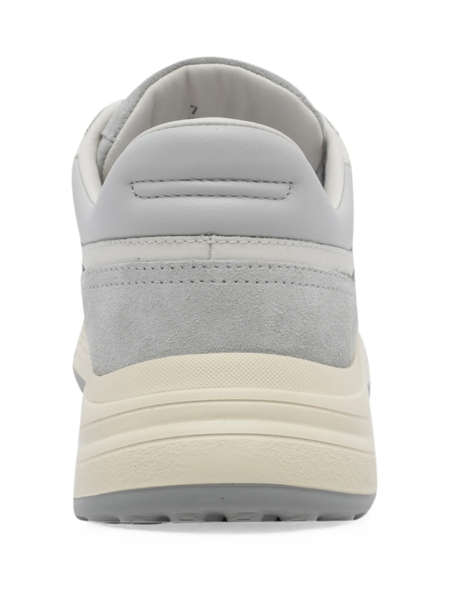 Sneakers Hogan gri din piele intoarsa si nylon - Img 4