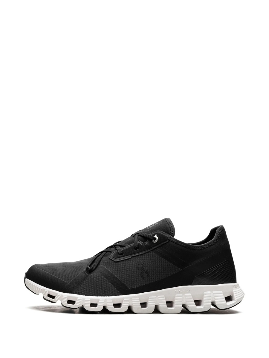 Sneakers Hogan negri din material textil - Img 5