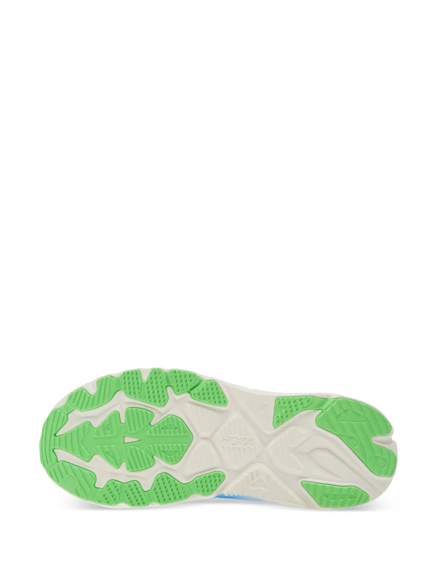 Sneakers Hoka One One albastri din material textil - Img 5