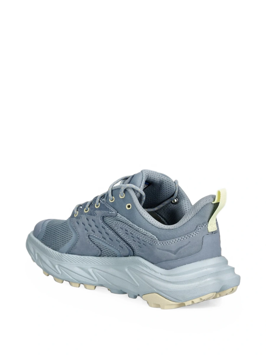 Sneakers Hoka One One albastri din polyester si poliester reciclat - Img 4