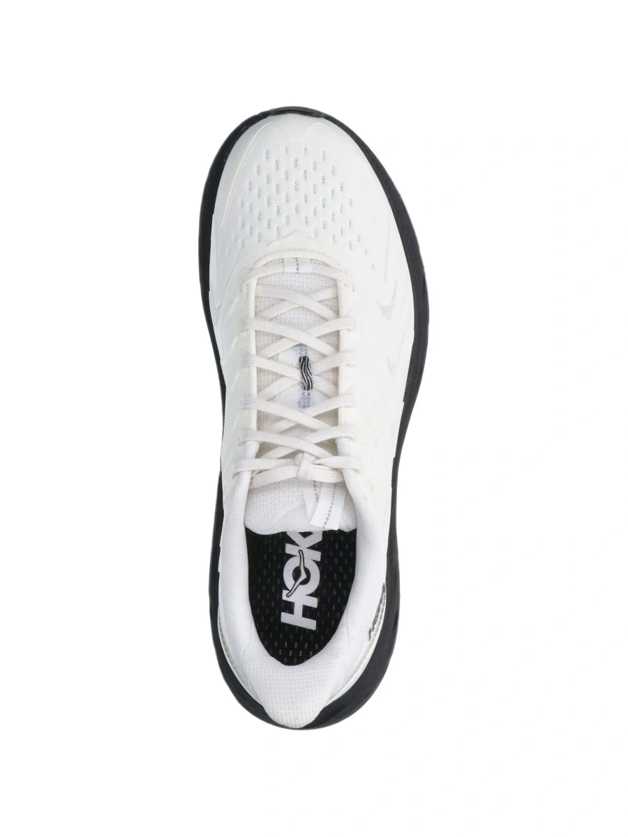 Sneakers Hoka One One albi din material textil - Img 7