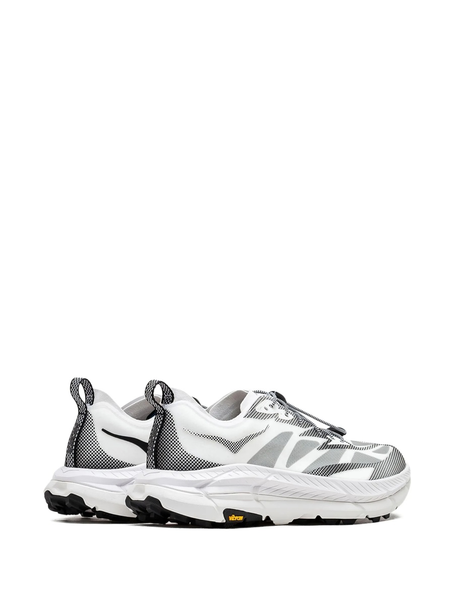 Sneakers Hoka One One albi din plasa si nylon - Img 2