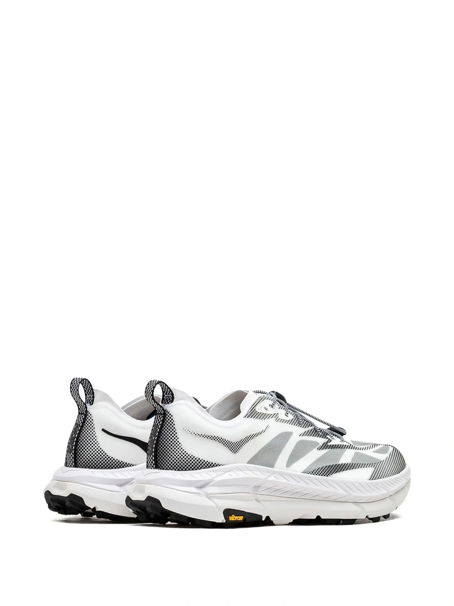 Sneakers Hoka One One albi din plasa si nylon - Img 2