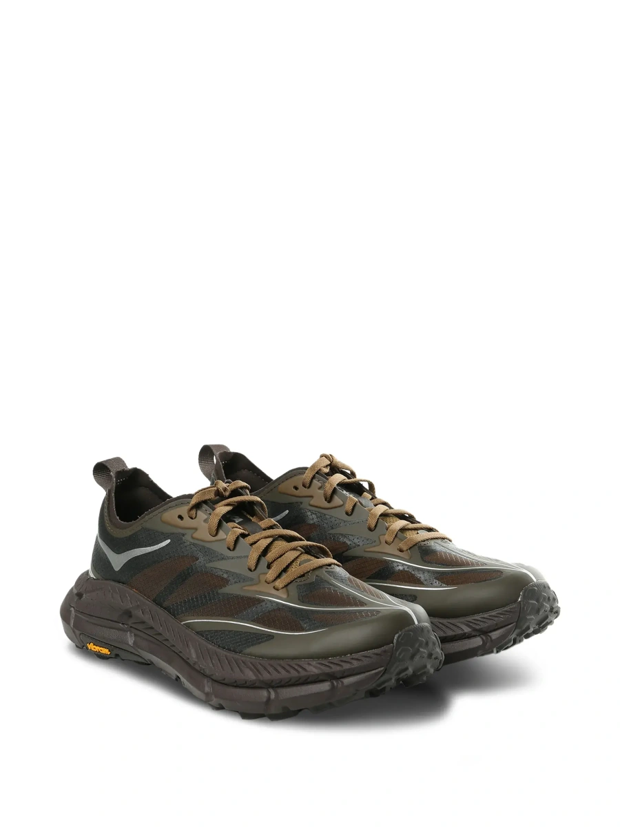 Sneakers Hoka One One maro din material textil - Img 5